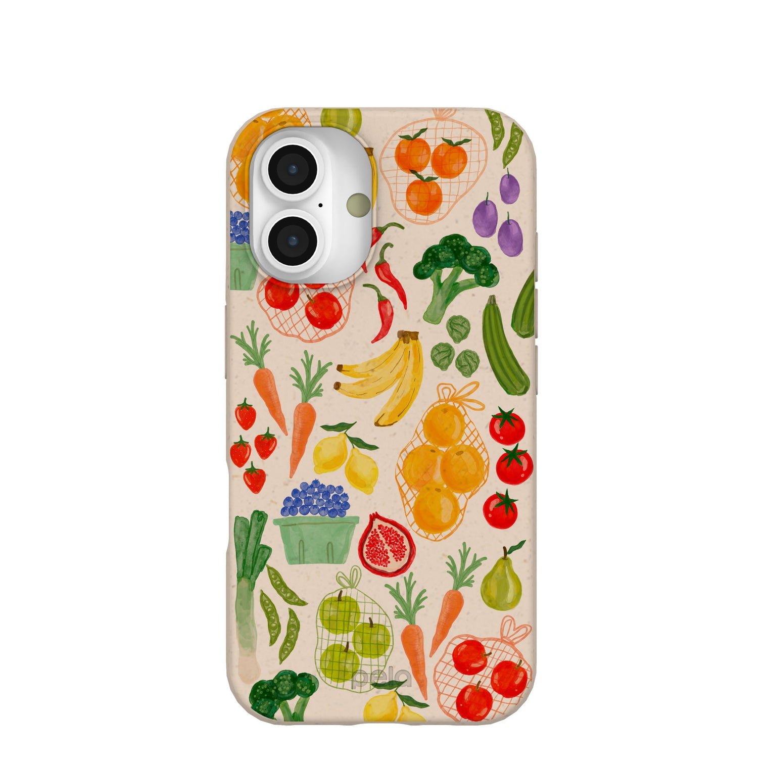 2025/08/FRESH-MARKET_IP16_Seashell.jpg Seashell Fresh Market iPhone 16 Case - Image 1