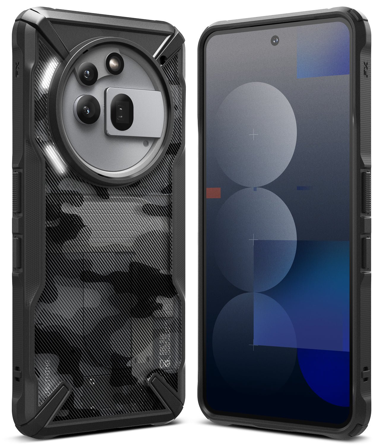 2025/08/NTGNP3aP_FUSX_Main4_3c0b666a-4d24-4aca-bc54-967e7eee098b.jpg Camo Black Nothing Phone (3a) Pro Case | Fusion-X - Image 1