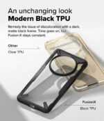 Black Nothing Phone (3a) Pro Case | Fusion-X - Image 7