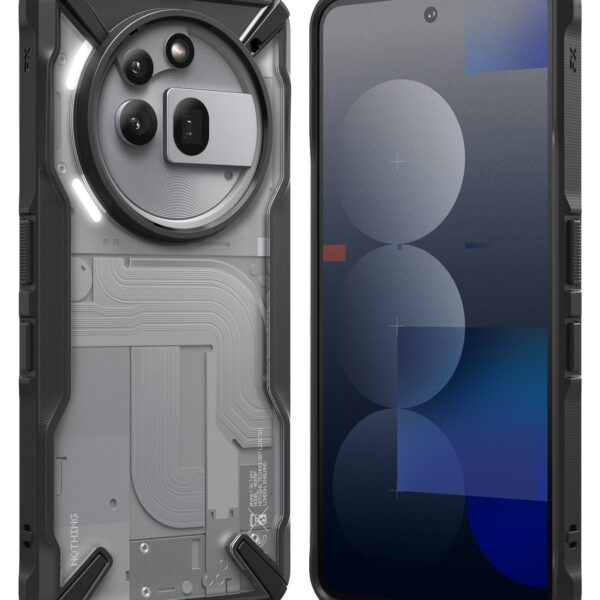 Black Nothing Phone (3a) Pro Case | Fusion-X