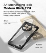 Black OnePlus 13R Case | Fusion-X - Image 11