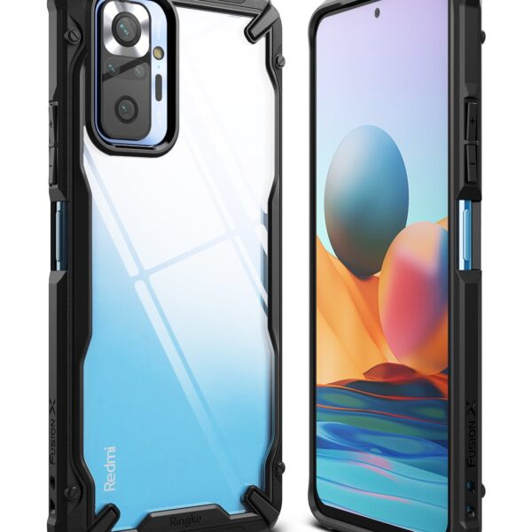 Black Redmi Note 10 Pro / 10 Pro Max Case | Fusion-X