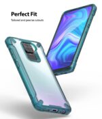 Turquoise Green Redmi Note 9 Case | Fusion-X - Image 4