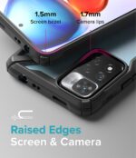 Black Redmi Note 11 Pro Plus Case | Fusion-X Plus - Image 7